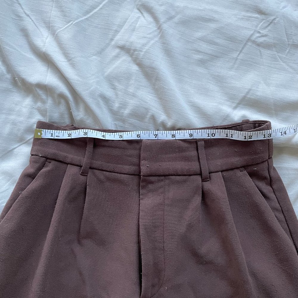 Abercrombie & Fitch Sloane Tailored Pant Dark Brown